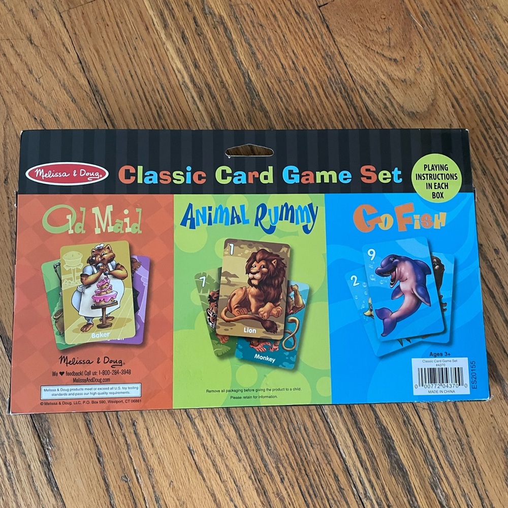 Classic Card Game Set, Melissa & Doug